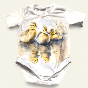 Duck Panel Bodysuit Newborn/0000