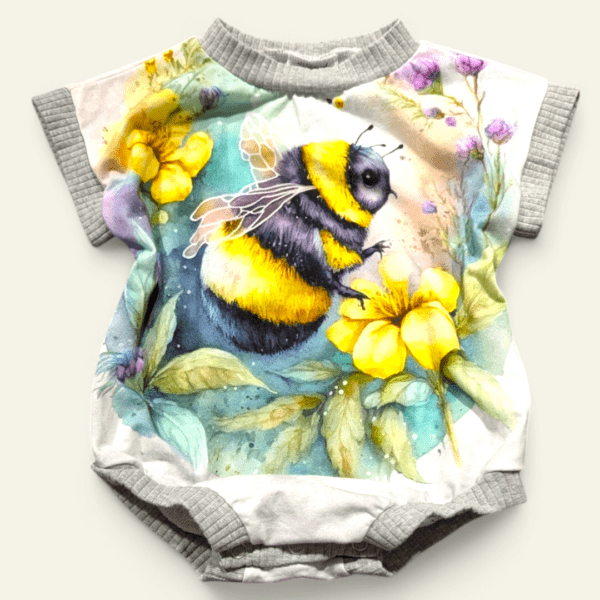 Bee Panel Bubble Bodysuit 3m/000